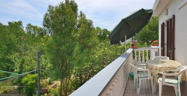 Appartamento Bijelic A4 – balcone