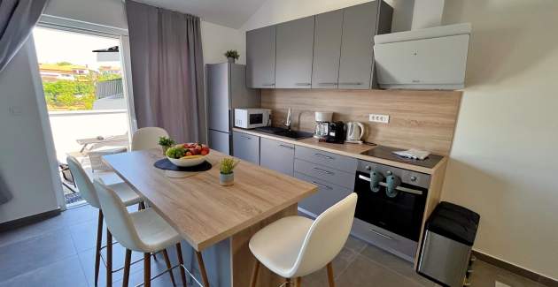 Appartamento di lusso Bonum 1 – Vista mare e balcone