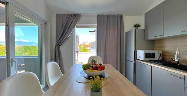 Appartamento di lusso Bonum 1 – Vista mare e balcone