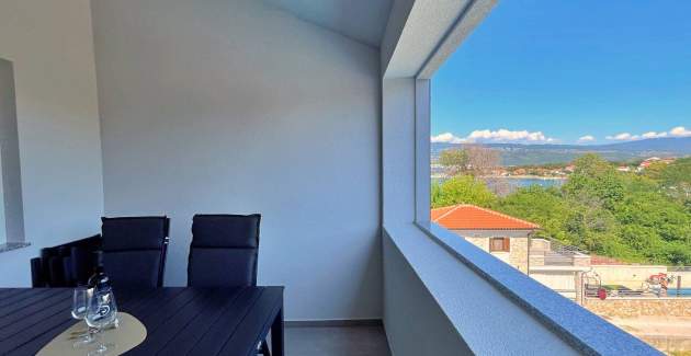 Appartamento di lusso Bonum 1 – Vista mare e balcone