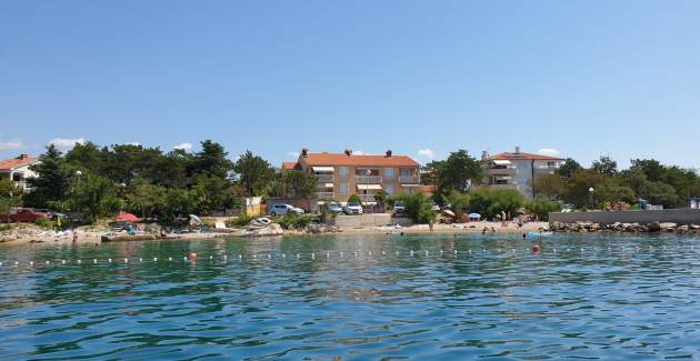 Appartamento Tiha Lili 2 – 10 m dalla spiaggia, vista mare