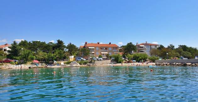 Appartamento Tiha Lili 3 – 10 m dalla spiaggia, vista mare