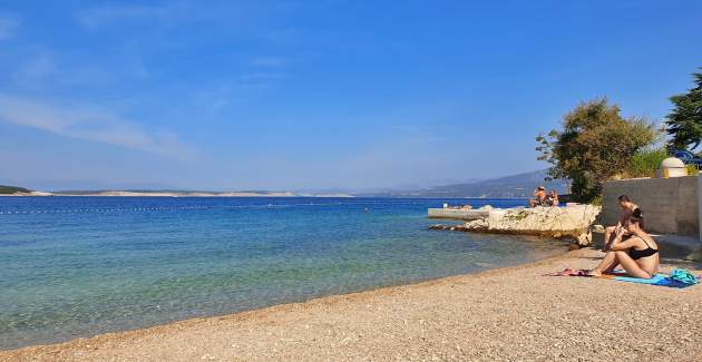 Appartamento Tiha Lili 3 – 10 m dalla spiaggia, vista mare