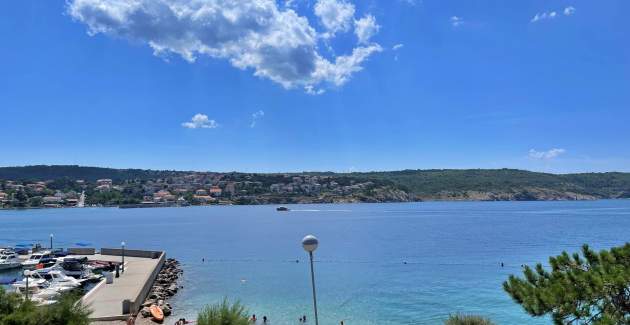 Appartamento Tiha Lili 3 – 10 m dalla spiaggia, vista mare