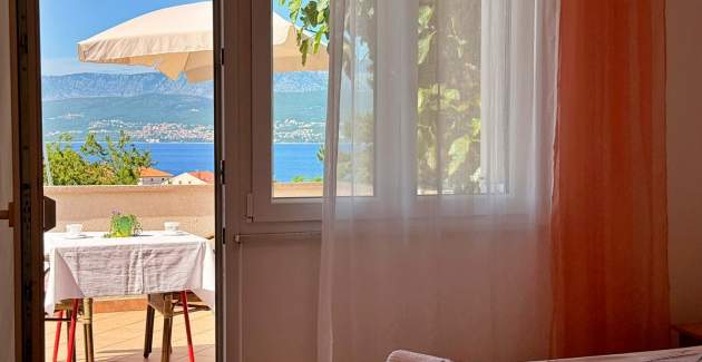 Apartment Dragica A2 – Meerblick und Balkon
