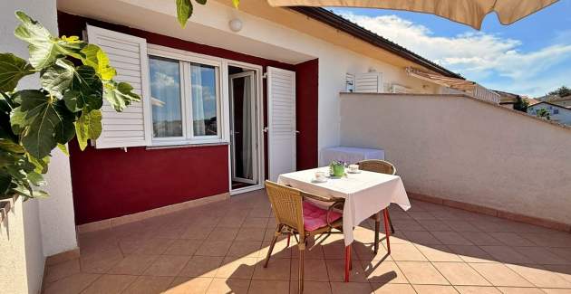 Apartment Dragica A2 – Meerblick und Balkon