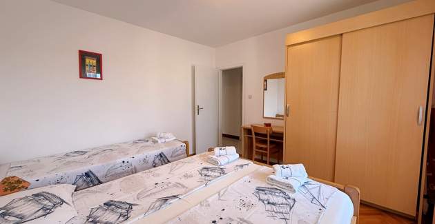 Apartment Dragica A2 – Meerblick und Balkon