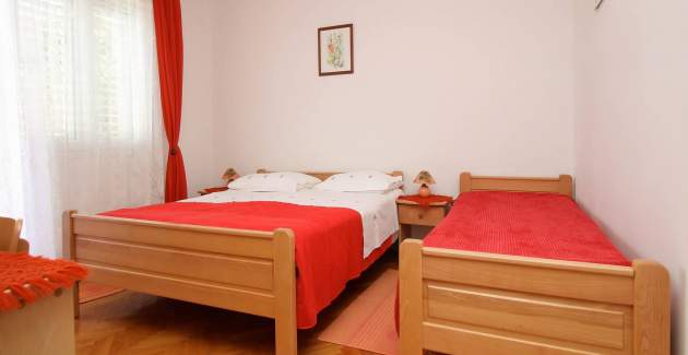 Appartamento Dragica A2 – Vista mare e balcone