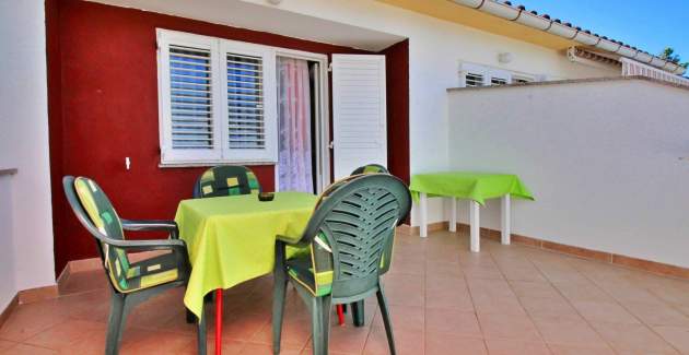 Appartamento Dragica A2 – Vista mare e balcone