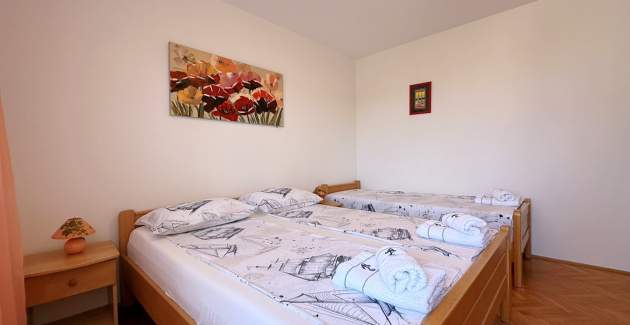 Apartment Dragica A2 – Meerblick und Balkon