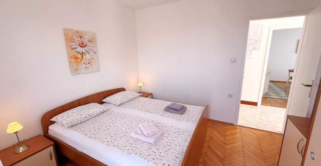 Apartment Dragica A4 – Meerblick und Balkon