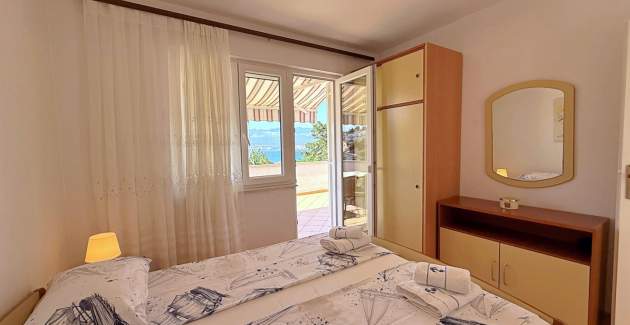 Apartment Dragica A4 – Meerblick und Balkon