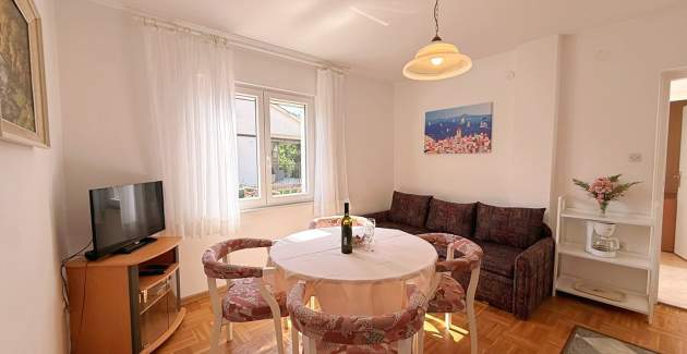 Apartment Dragica A4 – Meerblick und Balkon