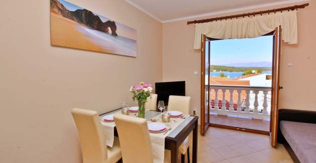 Apartment Ivanka A6 – Balcony and Sea View