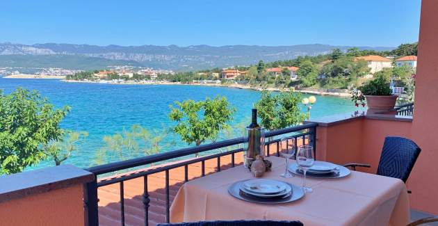 Apartman Koraljka 1 – pogled more