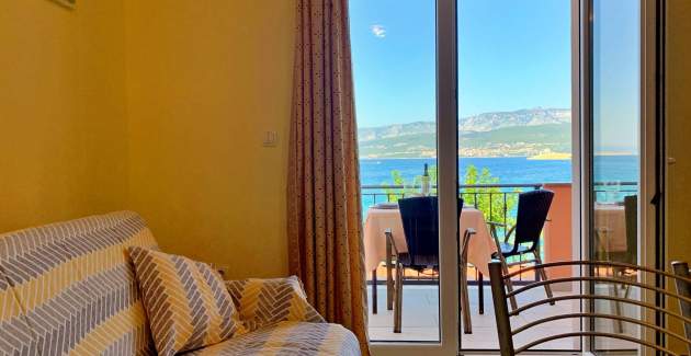 Apartman Koraljka 1 – pogled more