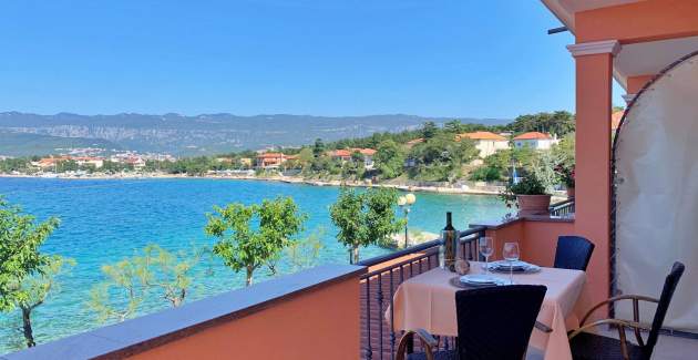 Apartman Koraljka 1 – pogled more