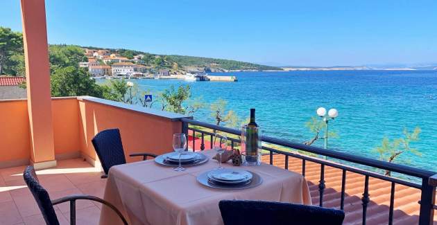 Apartman Koraljka 1 – pogled more