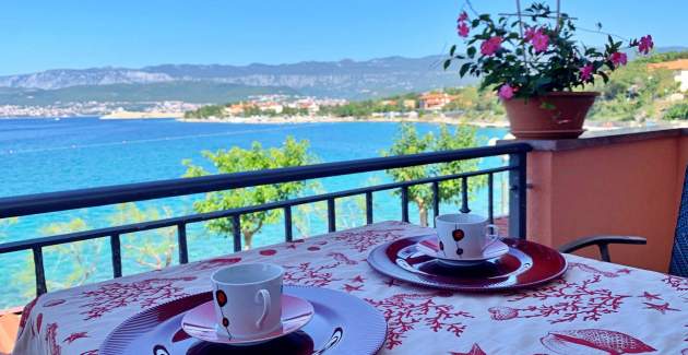 Apartman Koraljka 2 – pogled more