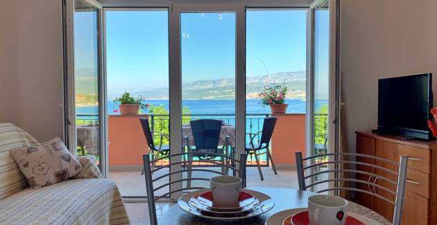 Apartman Koraljka 2 – pogled more