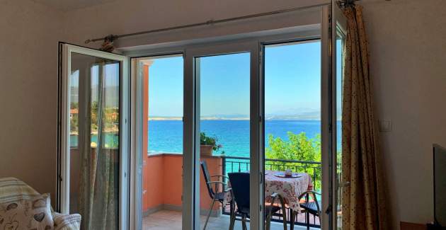 Apartman Koraljka 2 – pogled more