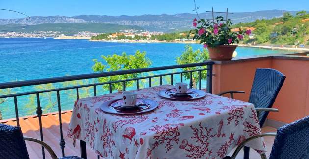 Apartman Koraljka 2 – pogled more