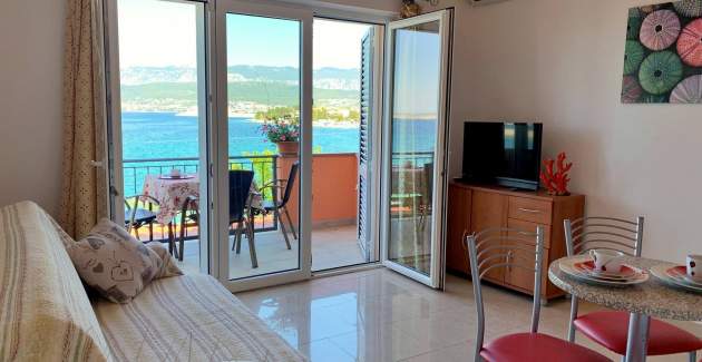 Apartman Koraljka 2 – pogled more