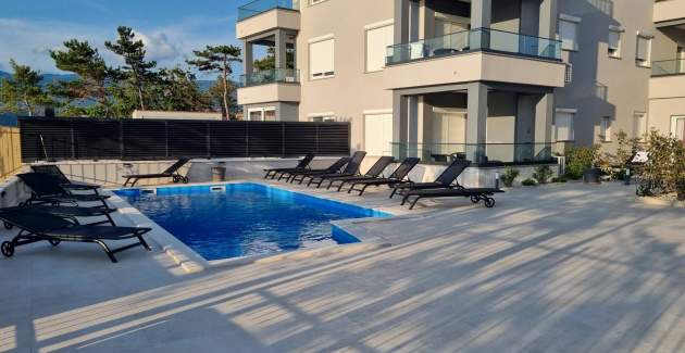 Apartment Punta Silo B3 – Pool und Meerblick