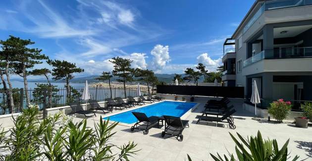 Apartment Punta Silo A10 – Pool und Meerblick