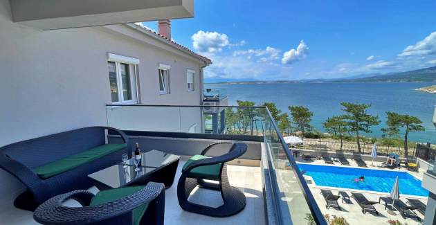 Apartment Punta Silo A10 – Pool und Meerblick