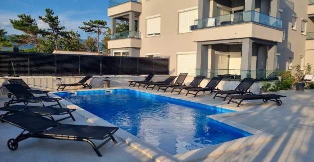 Apartment Punta Silo A1 – Pool und Meerblick
