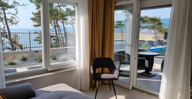 Apartment Punta Silo A1 – Pool und Meerblick