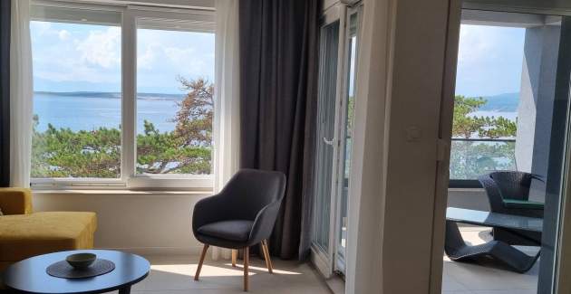 Apartment Punta Silo A5 – Pool und Meerblick