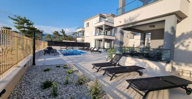 Apartment Punta Silo A8 – Pool und Meerblick