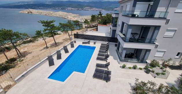 Apartment Punta Silo A8 – Pool und Meerblick