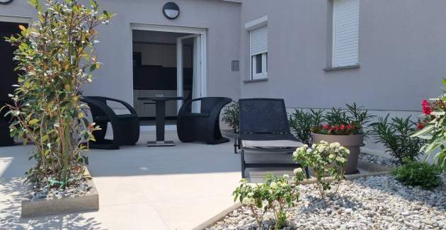 Studio-Apartment Punta Silo A3 – Pool und Meerblick