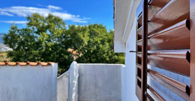 Apartment Srdoc – Terrace and Sea View