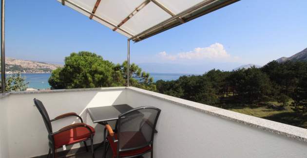 Monolocale Wow Barbalic – con balcone e splendida vista