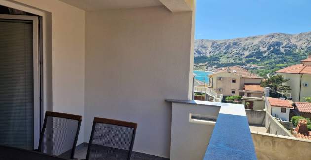 Apartman Brnic AQ 3 – s Balkonom, 90 m od Plaže