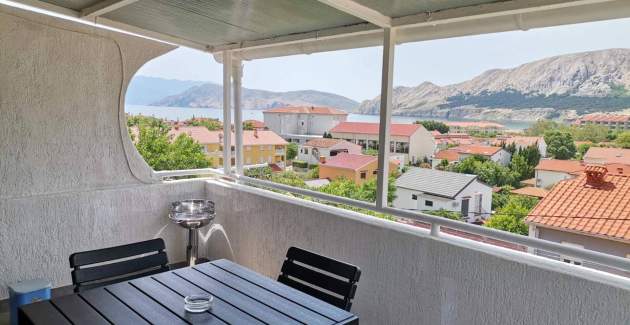 Apartman Bugi VRH - s pogledom na more