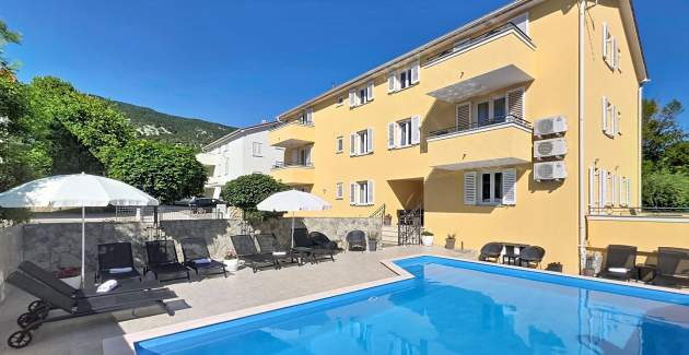 Appartamento Gorica 2 n.10 – con piscina, a livello seminterrato