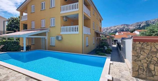 Appartamento Gorica 2 n.12 – con piscina, a livello seminterrato