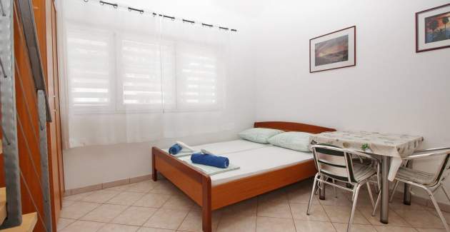 Studio-Apartment Judik – in Strandnähe, ohne Balkon