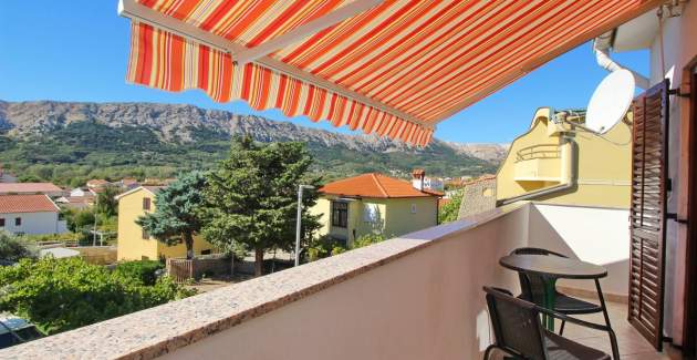 Apartman Kucar No.2 – s balkonom, 350 m od plaže