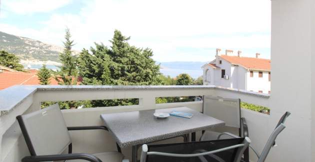 Apartment Mikulan Nara M - with Sea View, 350 m from the Beach