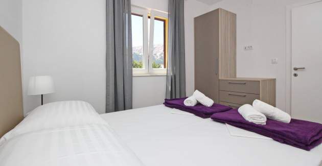 Charmantes Apartment Sunshine Nr.3 – mit Balkon, 300 m vom Strand entfernt