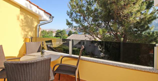 Charmantes Apartment Sunshine Nr.6 - mit Balkon, 300 m vom Strand entfernt