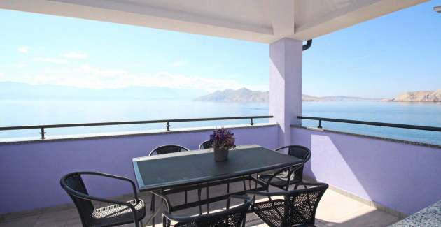 Appartamento Lavanda n. 1 – sul mare, con vista mare