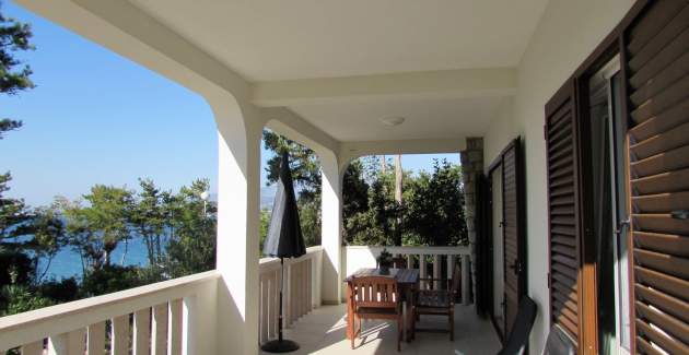 Apartment Zeljka – 15 m vom Meer, Meerblick