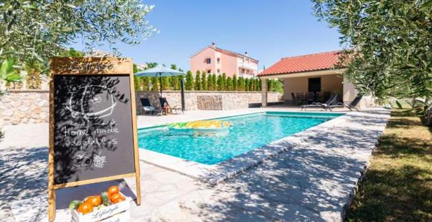 Apartment Garden No.3 - with Pool, for 4-5 Persons